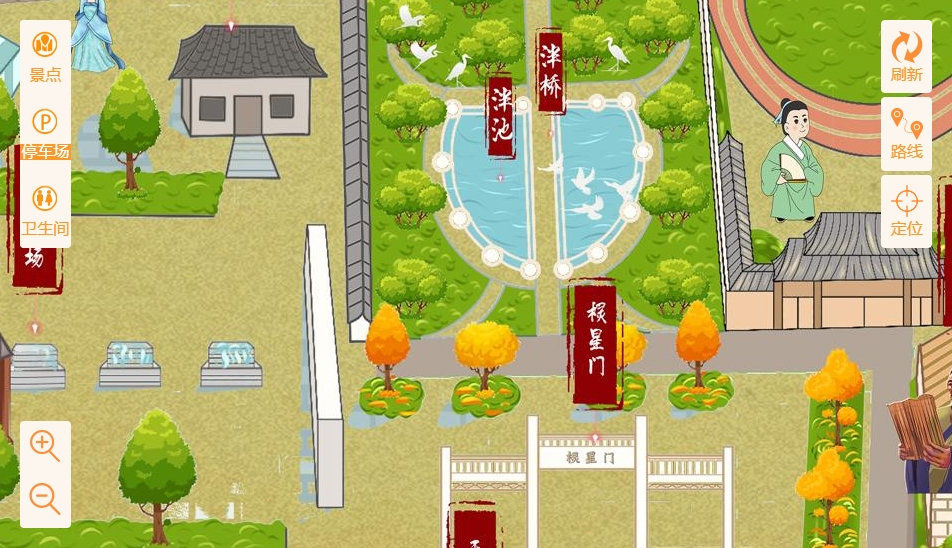 富蕴手绘地图景区语音讲解导览系统：智慧景区建设的基石